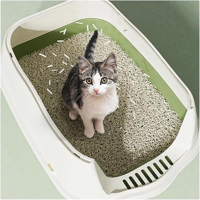 Arenera Sanitaria Cerrada para Gatos con Pala 
